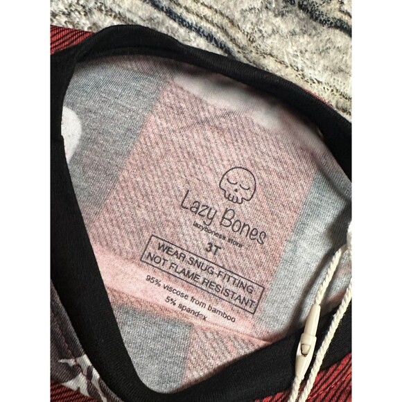 Lazy Bones Bamboo Long Sleeve Top 3T NWT - Picture 3 of 4